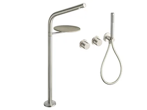 SX CRISX133 - 4 hole floor standing bathtub set with hand shower _ CRISTINA Rubinetterie